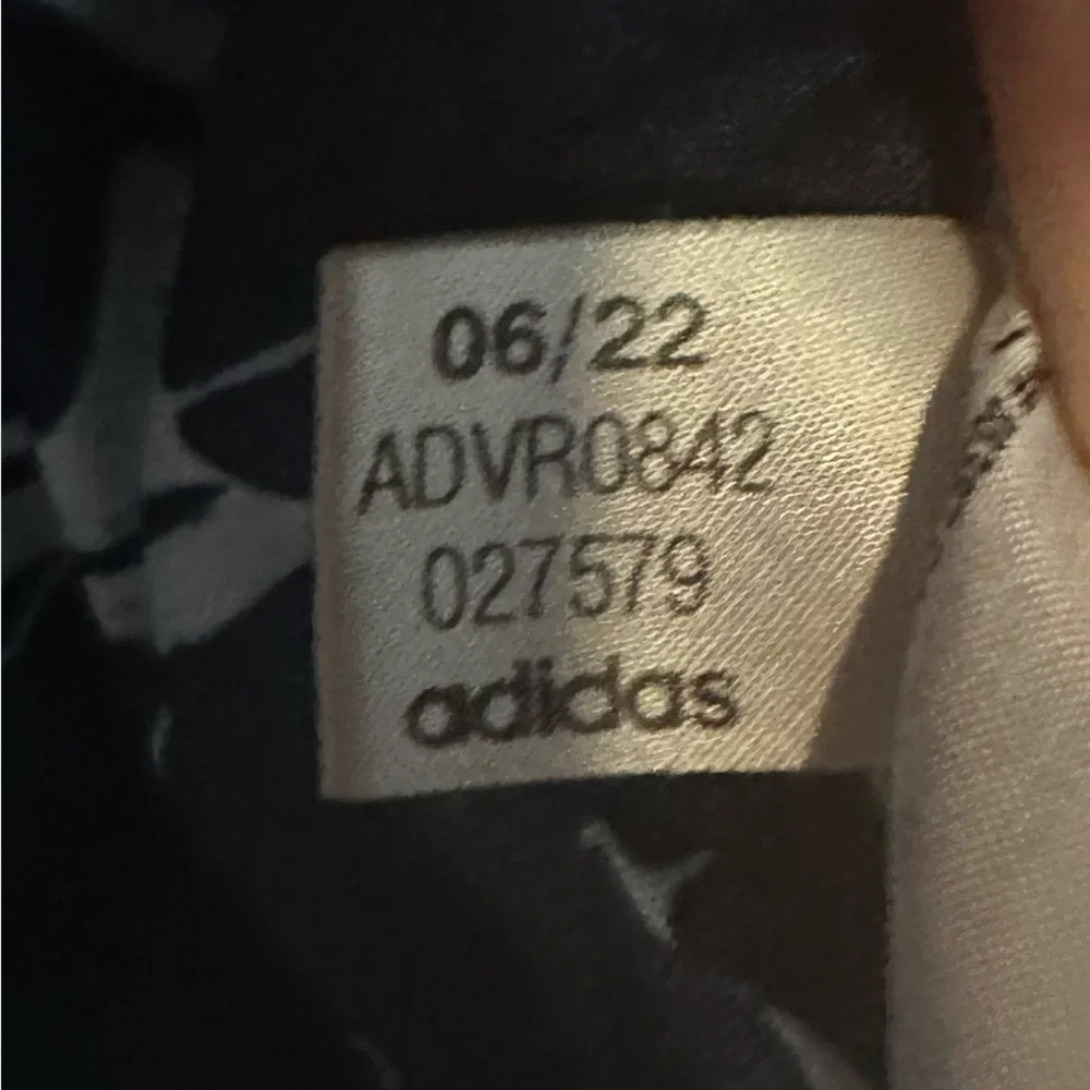 Adidas Golf Blue Leaf Print Men's Polo Shirt